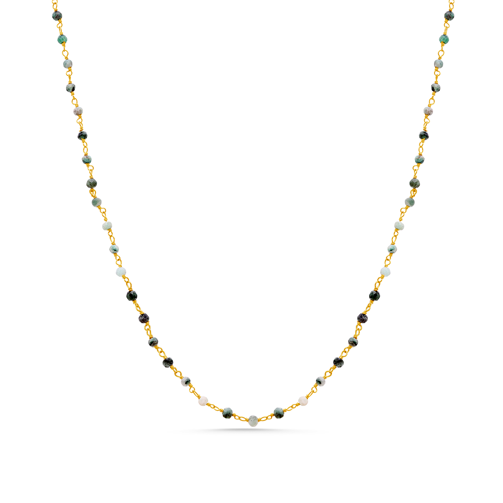 Chain Zümrüt Kolye