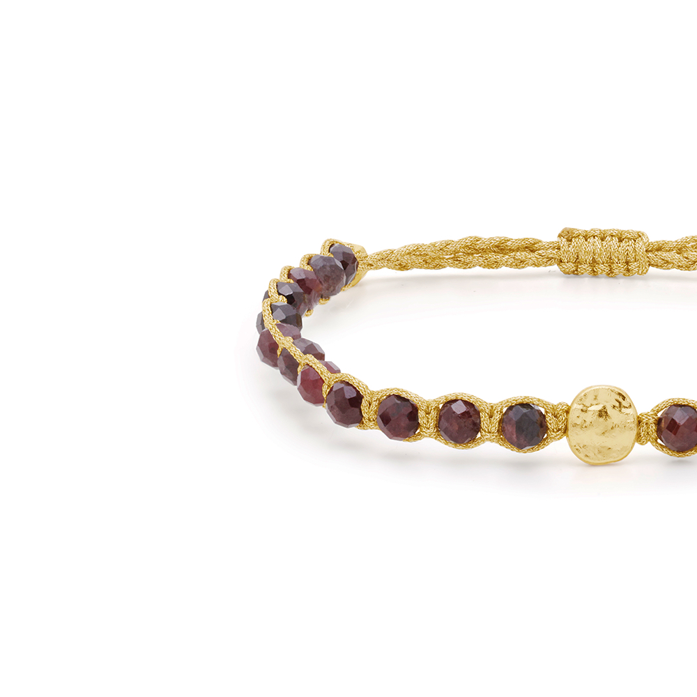 Sathya Lal (Granat) Bileklik - Görsel 2