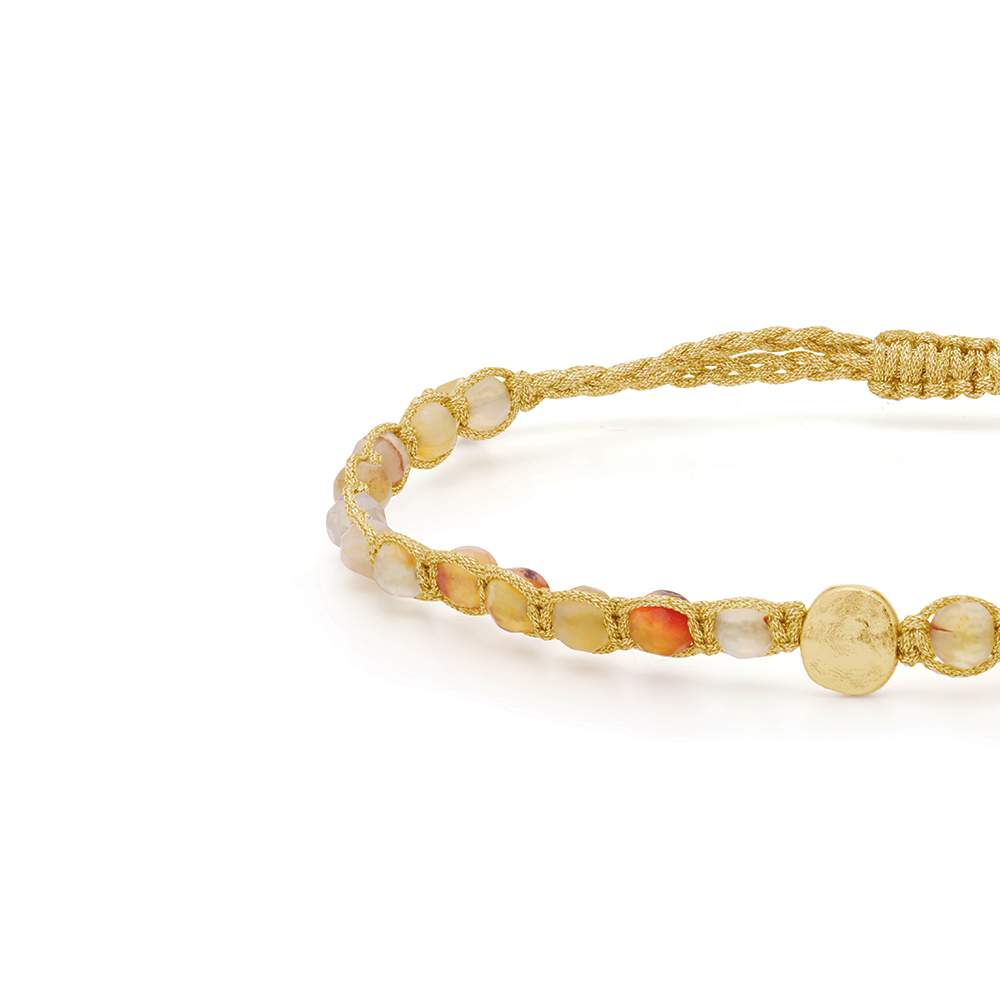 Sathya Turuncu Akik Bileklik - Görsel 2