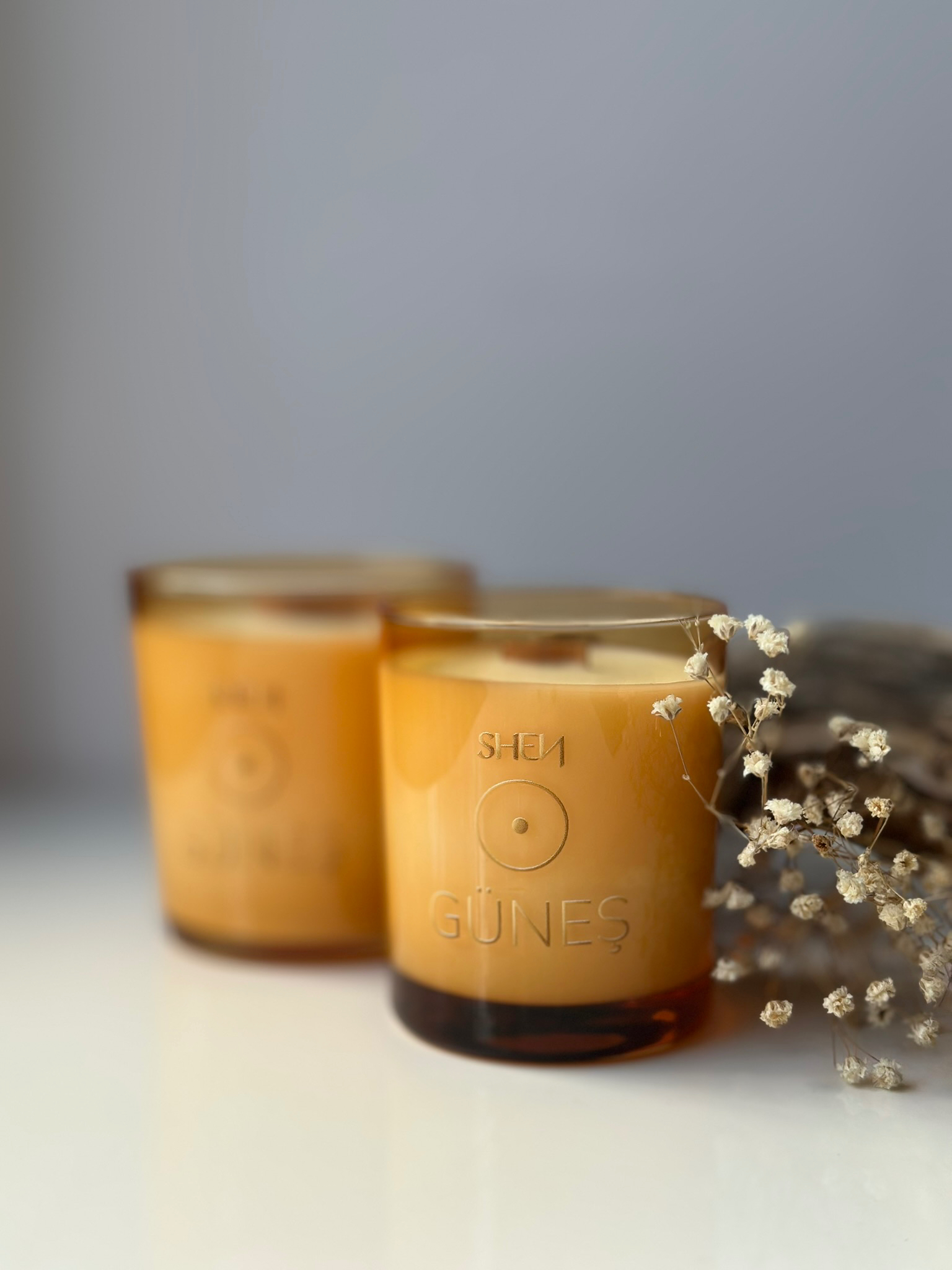 Shen Güneş Mum-Işığını Hatırla: Sedir,Paçuli,Portakal Yağı ile %100 Doğal Soya Mumu 193GR - Görsel 4