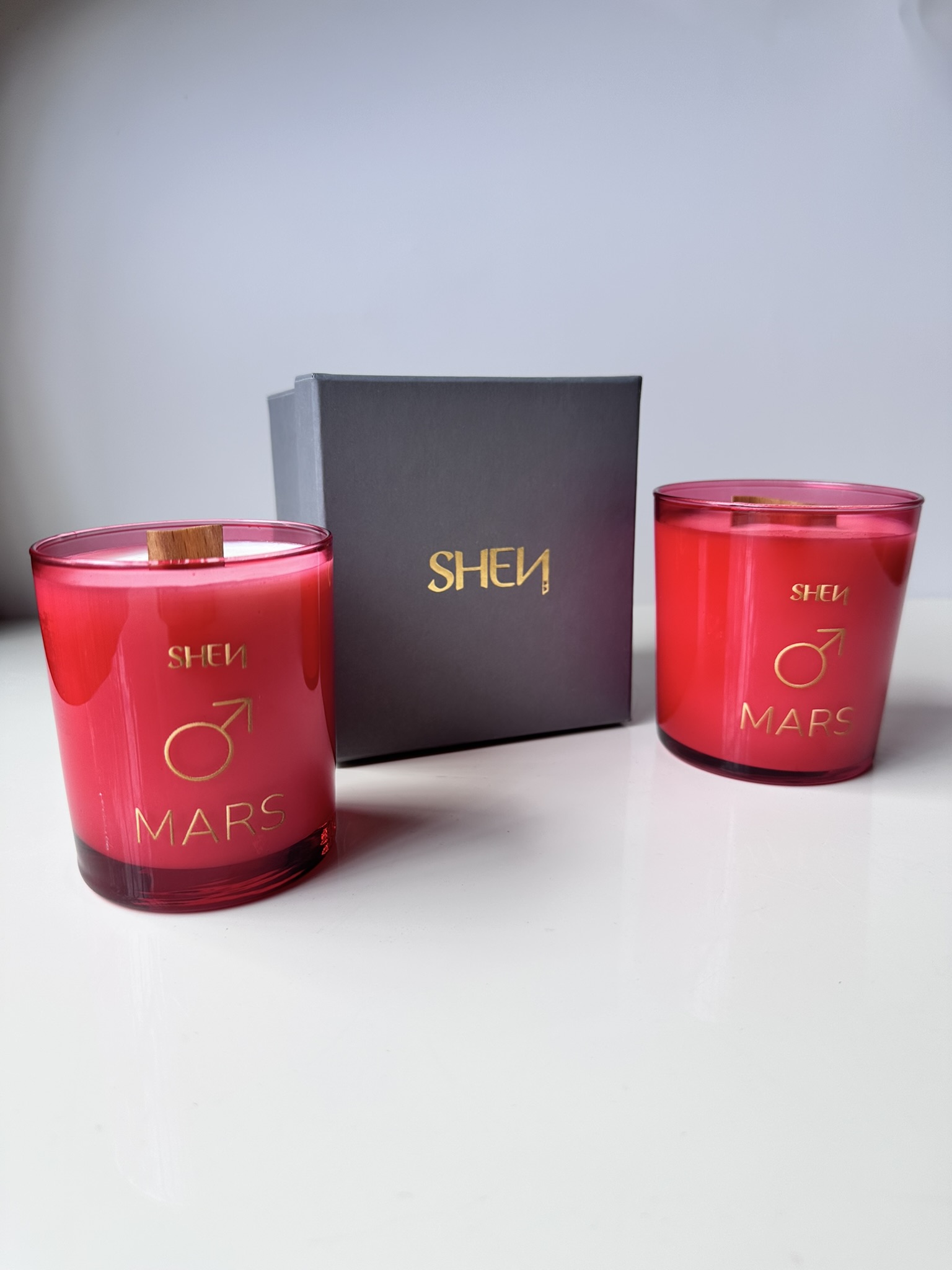 Shen Mars Mum – Cesaretle Adım At: Nane, Biberiye, Tarçın Yağı ile %100 Doğal Soya Mumu 193 GR - Görsel 3