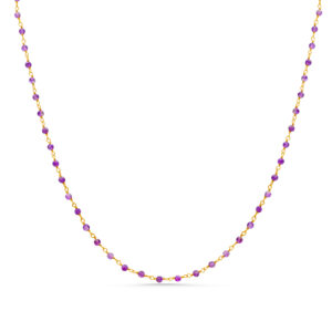 Chain Ametist Kolye