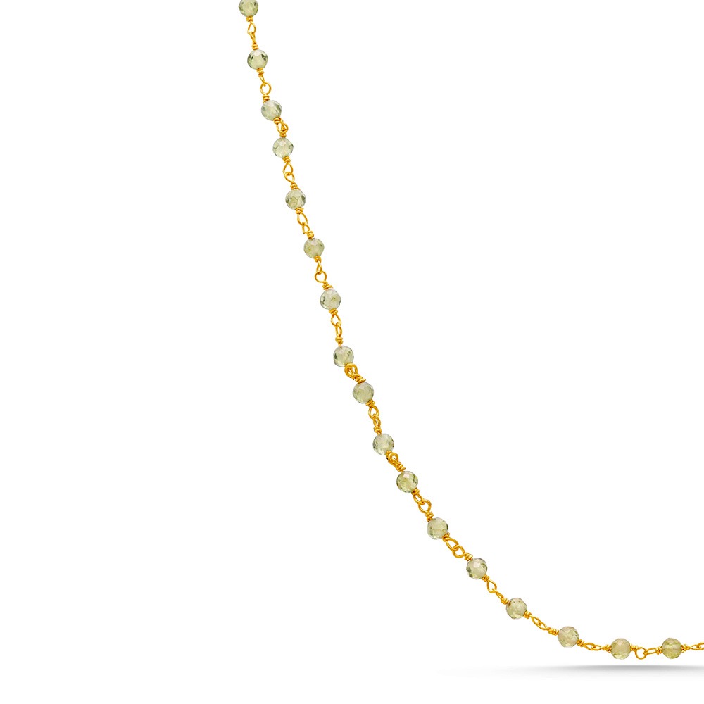 Chain Peridot Kolye - Görsel 2