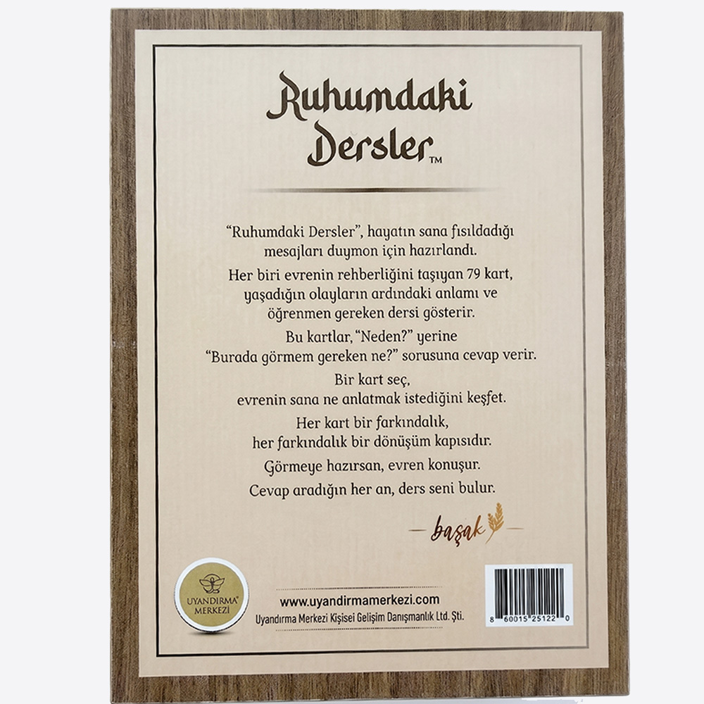 Ruhumdaki Dersler – Farkındalık Kart Destesi - Görsel 3
